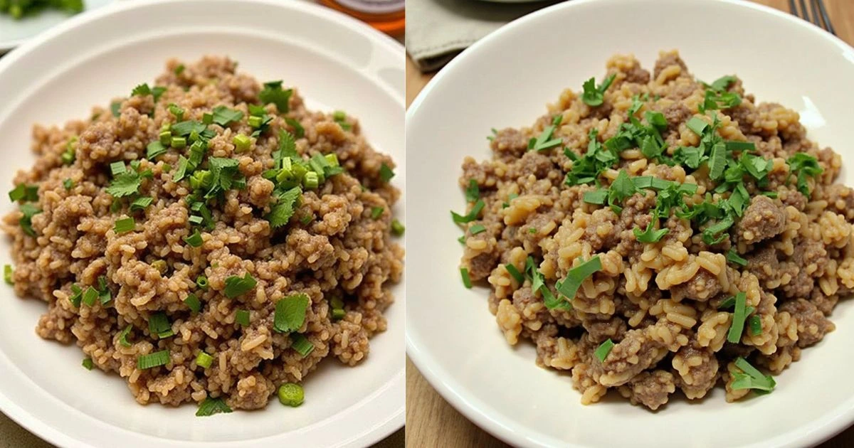 ground beef and rice recipes​